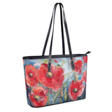 poppy tote bag