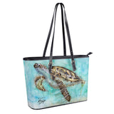 sea turtle tote bag