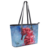 seahorse tote bag
