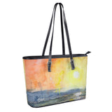 sun and sea tote bag